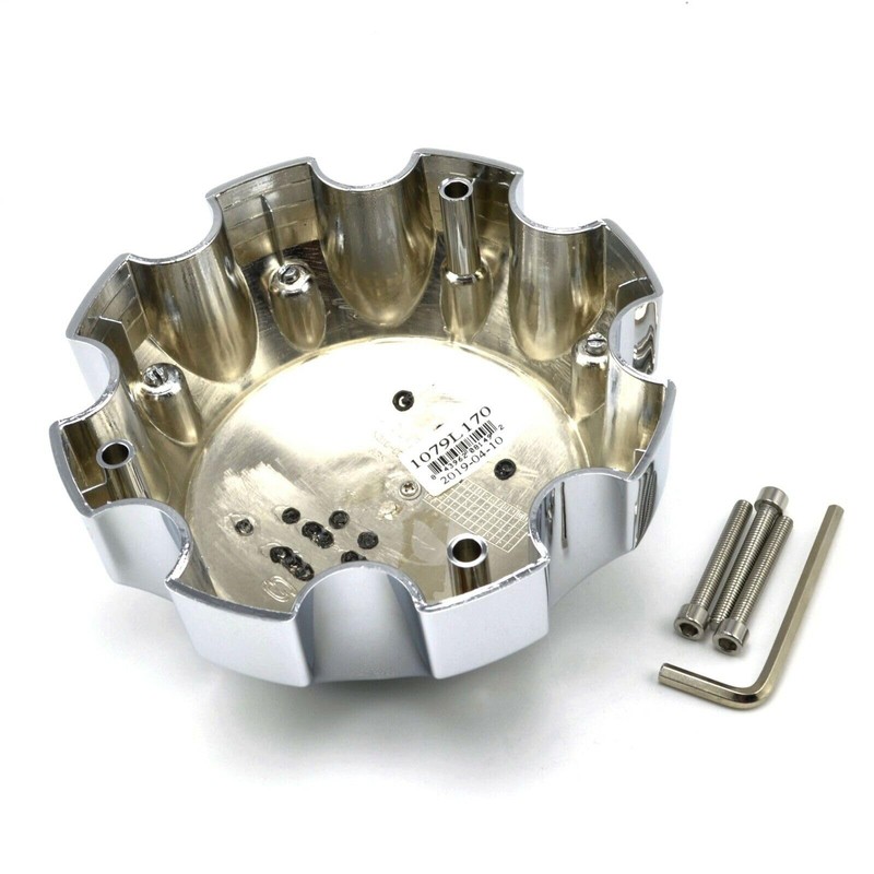 Chrome XD Series Wheel Center Cap Hub Cover #1079L170 1pc