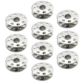 Unbranded SINGER  FEATHERWEIGHT 221 METAL BOBBINS (10 EA.) #45785