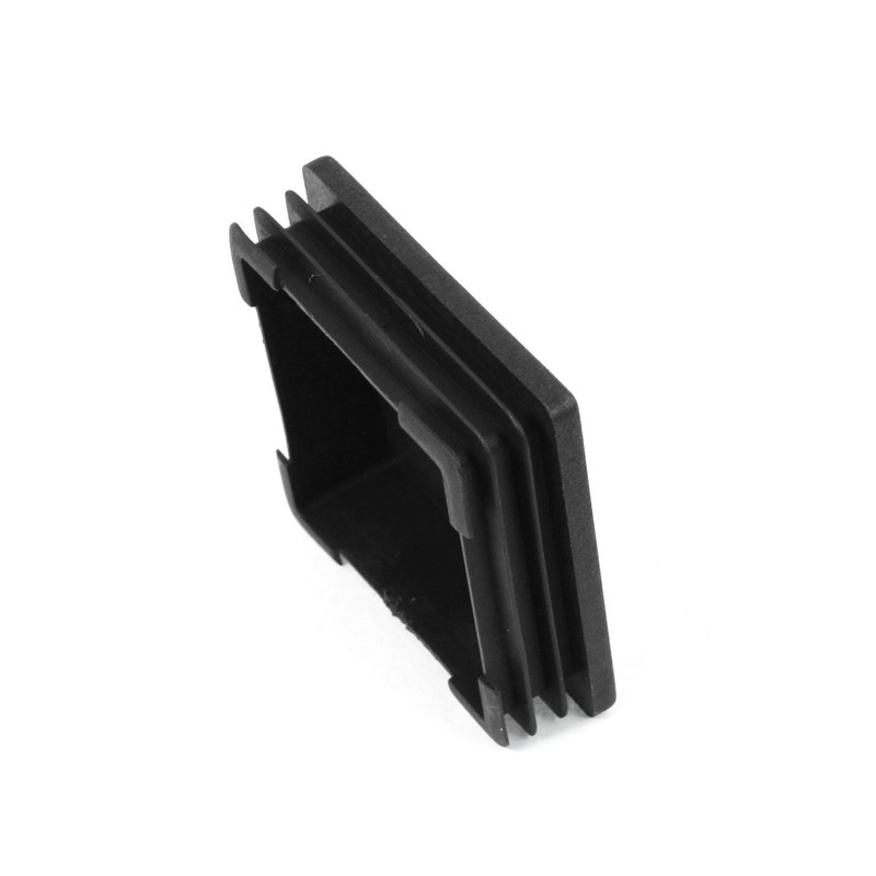 sourcingmap 70mm x 70mm Plastic Square Caps Tube Pipe Inserts