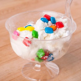 Oasis Supply, Ice Cream and Bakery Toppings, Candy Crunch, Bits, Pieces, & Chopped For Desserts (Bubble Gum Bits)