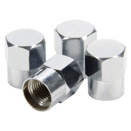 Allstar Performance ALL44053 Chrome Valve Stem Cap 4 Pack
