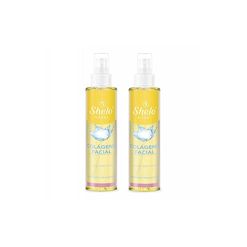 kit con 2 Colágeno Facial Loción Humectante 140ml Anti-edad Hidratante