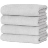 Towel Kenkyujo Everyday Simple #001 Mini Bath Towel, Soft Gray,