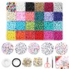 Bebeay Cuentas para Pulseras, 7500 kit para Hacer Pulseras Cuentas