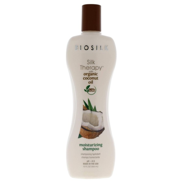 BioSilk Silk Therapy with Organic Coconut Oil Moisturising Shampoo 355ml