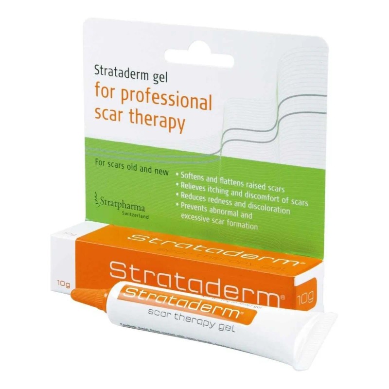 Gel Cicatrizante Strataderm 10g Silicona Para Piel Abierta y Cicatrices