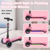 3 Wheel Electric Scooter for Kids Ages 3-8, LCD Display,