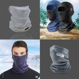 Sports Mask Bicycle Mesh Mask Collection Cooling Mask Mask Cooling Mesh Mask LF0 Black 5ea