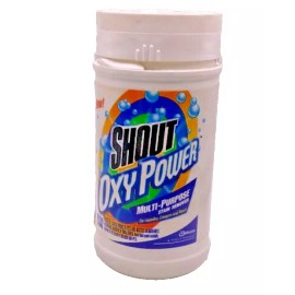 Shout Oxy Power Multi Purpose Stain Remover Powder Old Stock Laundry Household