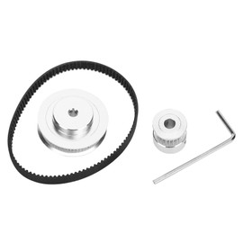 Timing Belt Pulley, 6mm Synchronous Wheel, Stability, Bore Synchronous Wheel, 3D Printer Parts, Suitable for Printers, Milling Machines, CNC Engine Lathes, Gear Forming Machines, Gear Hobbing Machines, Drilling Machines