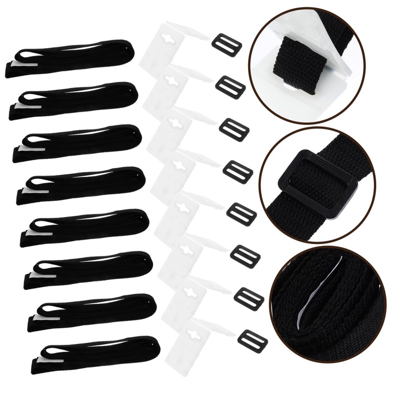 NOLITOY 1Set Solar Pool Cover Strap Durable Attachment Kit for