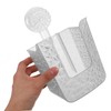 CAXUSD 2pcs Suction Cup Bathroom Tissue Holder Wall Mounted Wipes