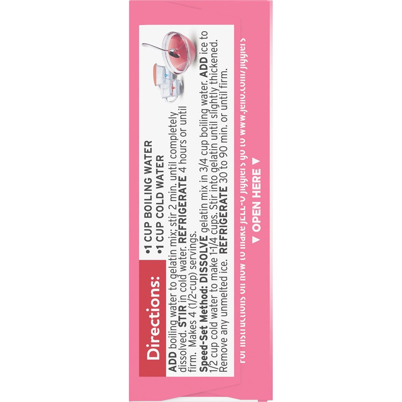 Jell-O Watermelon Gelatin Mix (3 oz Boxes, Pack of 6)