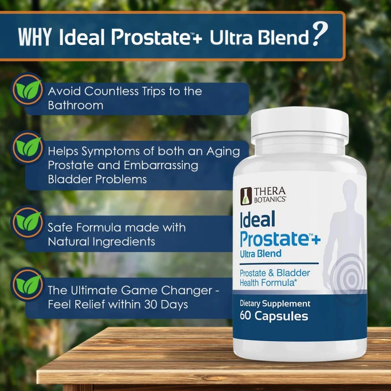 Therabotanics Ideal Prostate Plus Ultra Con Setas Reishi 60