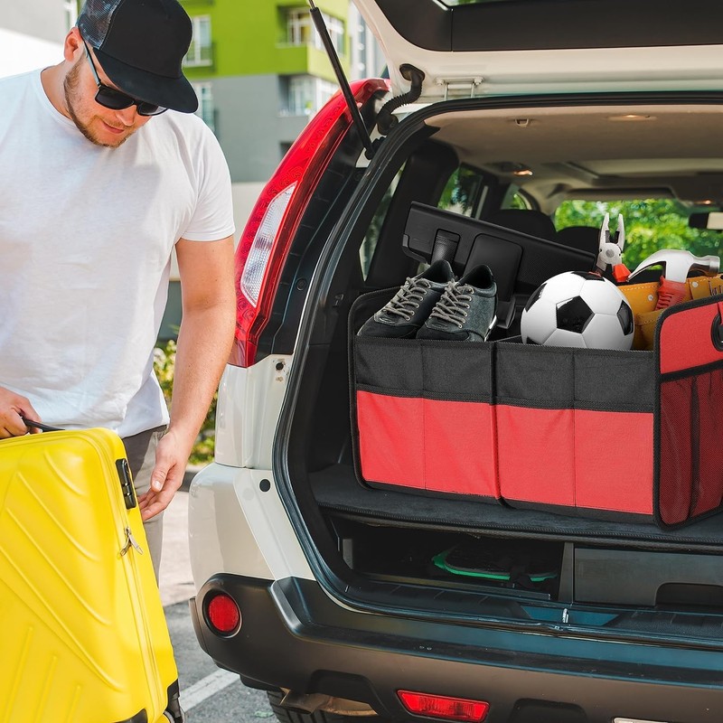Simple Deluxe Car Trunk Organizer, Anti-slip Design, Made of Waterproof
