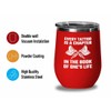 Tattoo Artist Red Edition Wine Tumbler 12oz - Every tattoo