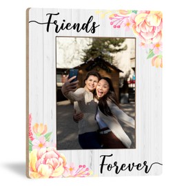 WNAGT Friends Forever Picture Photo Frame, Bestie Bff Friend Picture Frames, Friendship Gifts For Women,Friends Forever Gifts Photo Frame 5x7