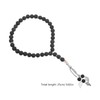Healifty Muslim Prayer Beads 33 Exotic Glass Tasbih Bracelets Meditation