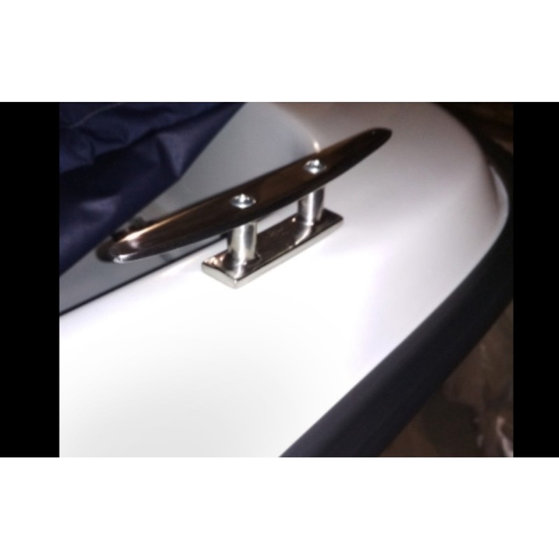 5in Boat Low Flat Cleat 316 Stainless Steel Marine Ship
