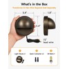 Gardenreet Solid Brass Deck Light, 12V, Bronze, Bulb Not Included,