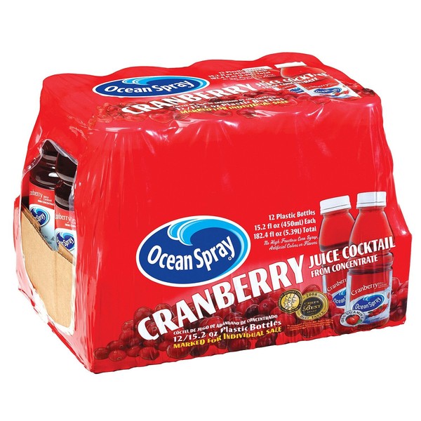 Ocean Spray Cranberry Juice - 12/15.2 Oz. Btls.