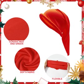 TAGVO Christmas Hat Gnome Hat Santa Hat Red Santa Hat Christmas Hat Adult Christmas Hat for Children Christmas Hats for Christmas New Year and Party Supplies