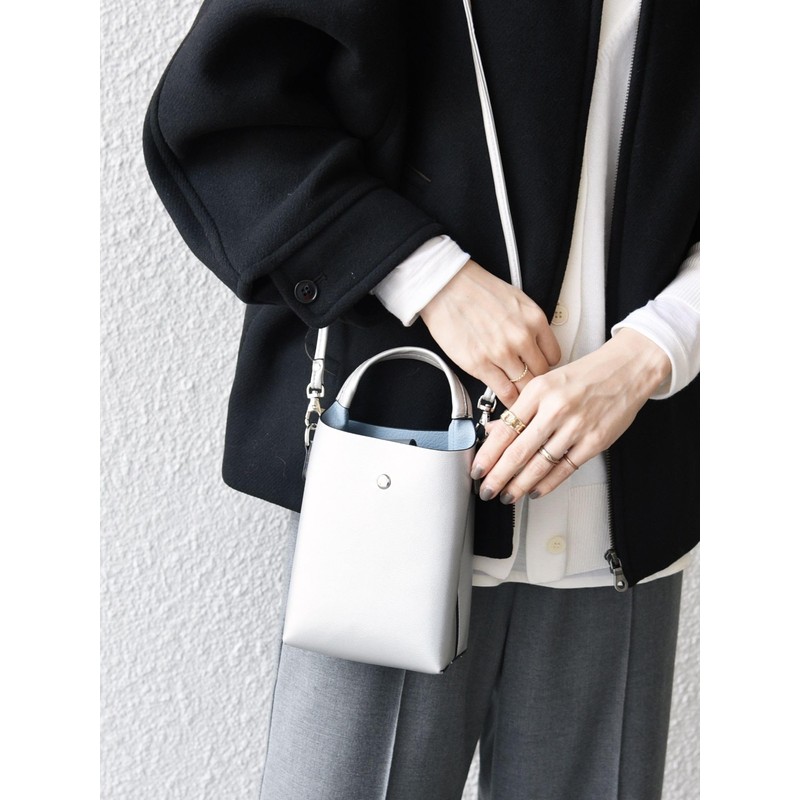 SHIPS ANY 720040046 Women's Bag, 2-Way Square Mini Shoulder Bag,