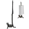 Jeonz Cast Iron Paper Towel Holder Countertop, Frog Leg Toilet