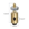 MECCANIXITY Linkage Stoppers Connecting Servo Arm,Adjustable Push Rod with Nut