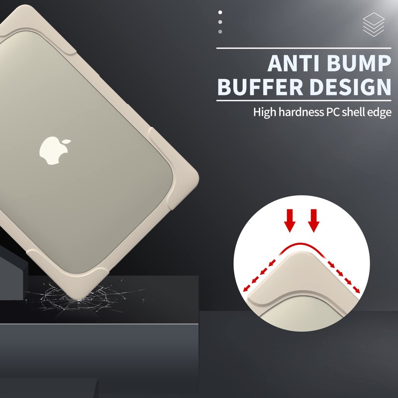 Funut Compatible with MacBook Air 15 inch Case 2023-2025 Release