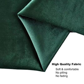 XUANNIAO Card Table Cover， Machine Washable Velvet Game Table Cover- for Poker, Mahjong, Domino,Poker,Bridge, Board Game Tablecloth(55" x 55") Green