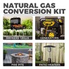 710-0003 Natural Gas Conversion Kit for Grill, 10 Feet 1/2"