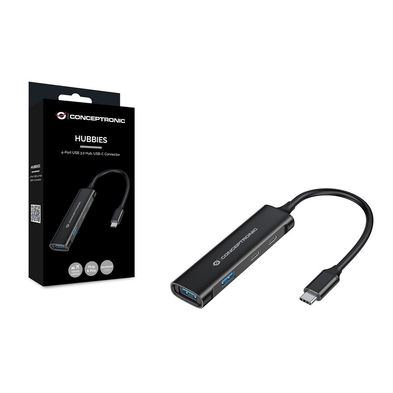 Conceptronic HUBBIES12B 4-Port USB 3.0 Hub