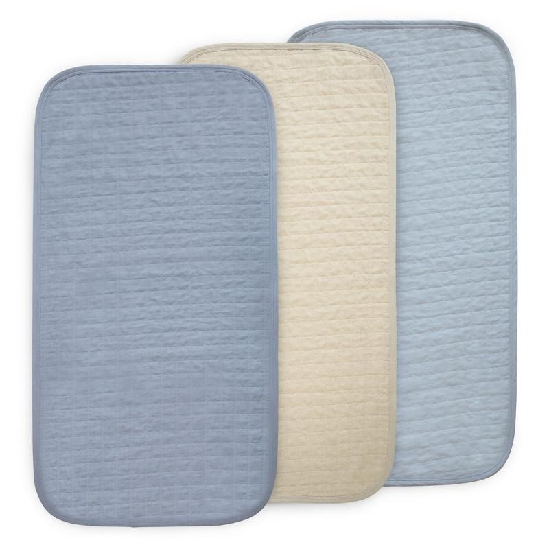 Mushie Changing Pad Liner 3-Pack - Color: Check Combo