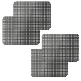 GAOLAOSY 4PCS Car Side Window Sunshade, Static Cling Auto Shade Films Sticker, Block UV Rays Car Baby Privacy Protector, Reuseable Washable Sun Shade Films for Most Vehicles