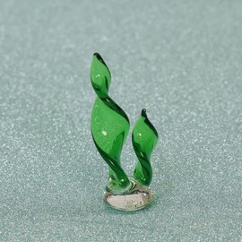 Castle Enterprise Cute Glasswork Petite Series Water Plants (2 Stands)