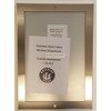 BUILDINGSIGNS.COM Elevator certificate frame 6x9 stainless Steel