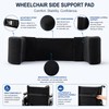 Wheelchair Side Support Pad with Adjustable Side Plate – Lateral