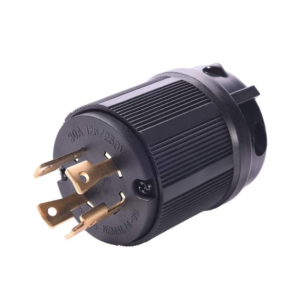 MICTUNING NEMA L14-30P 30A 125-250V Generator Twist Lock Male Plug