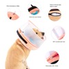 Inflatable Dog Cone Collar with Enhanced Anti-Licking, Soft Neck Donut