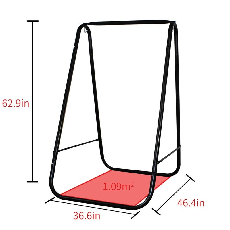 PIRNY Hammock Chair Stand, Include Hanging Indoor Swing,MAX Load 500