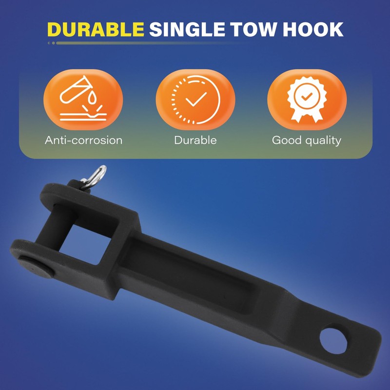 A20-6014 Single Tow Hook Heavy Duty Tow Hook Compatible with