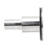 Aramox Stainless Steel Hull Outlet Exhaust Connector Straight Hull Exhaust