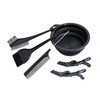 YANTAISIYU 6pcs Hair Dyeing Coloring Set Hair Colouring Tools Mixing