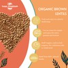 Sussex Wholefoods Organic Brown Lentils 500g
