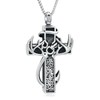 XSMZB Cross Cremation Jewelry Urn Necklace for Human Ashes Fish