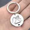 Medical ID Me Forever Pinky Promise Keyring Couples Best Friend