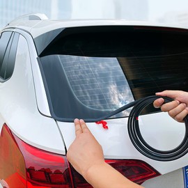 DOTAATDW - Tira de sello de goma para parabrisas trasero, tira de sello universal para coche, autoadhesiva en forma de Y, para SUV Hatchback (3 m/9.82 pies)