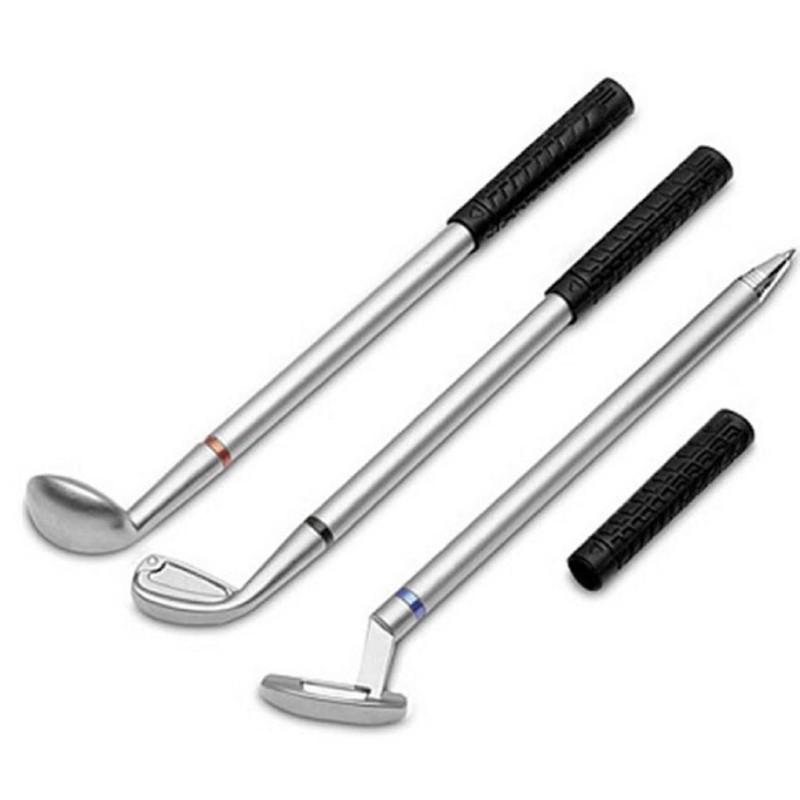 LL-Golf® Pen Holder Miniature Golf Bag with Trolley and 3