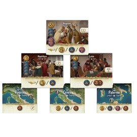 Virtù Board Game Italian Renaissance Themed Strategy Game Deep Strategic City Building Game for Adults and Teens Ages 14+ 2-5 Players Average Playtime 60-150 Minutes Made by Super Meeple